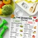 thumbnail image 3 of Póster con lista de alimentos para la prediabetes, 30 x 45 cm, sin marco, diabetes tipo 2, 3 of 3
