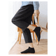 thumbnail image 2 of Pack 4 Pares Calcetines Largos Negros Lisos, 2 of 5