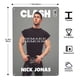 thumbnail image 3 of Cartel de Metal Desmarcar Nick Jonas 30x20 cm, 3 of 6