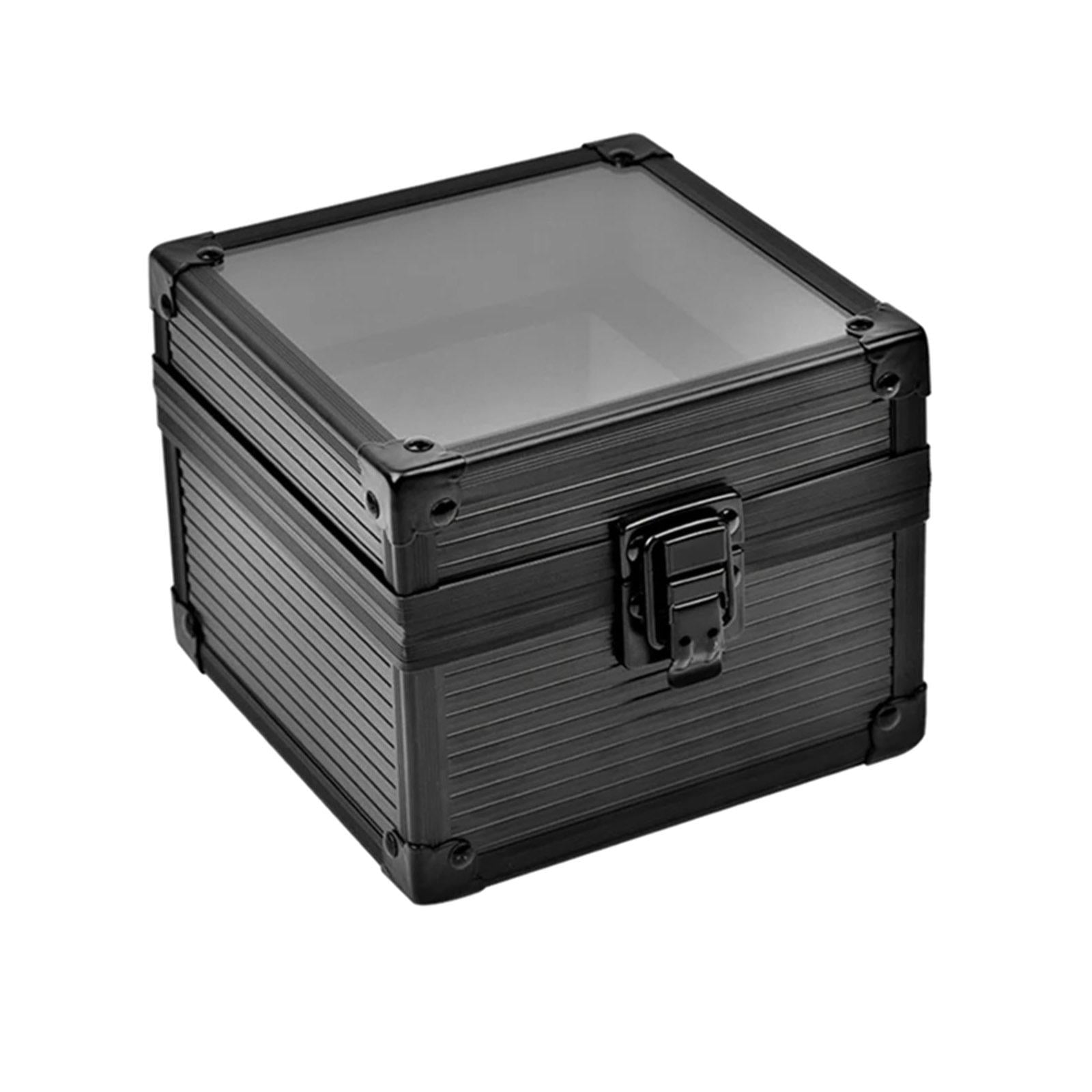 Magideal - Caja De Almacenamiento Para Un Solo Reloj, Estuche De Viaje Para Relojes, Vitrina Cuadrada Portátil Para La Mayoría De Los Relojes, Relojes Inteligent