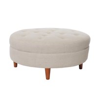 Latam Home - Pouf Paris Lino Blanco