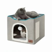 Genérico - Cama Casa Iglu Para Mascotas Gato Y Perro Pequeño