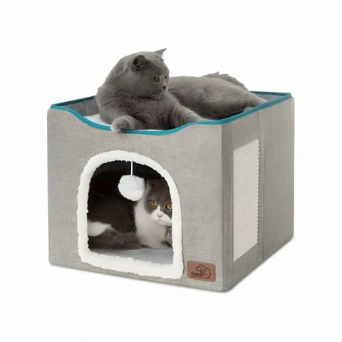 Genérico - Cama Casa Iglu Para Mascotas Gato Y Perro Pequeño