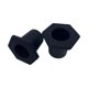 thumbnail image 4 of 2 Piezas De Tapón De Cuña De Cono De Sombrilla Fácil De Instalar Para Patio, Café, Patio, Color Negro, 4 of 5