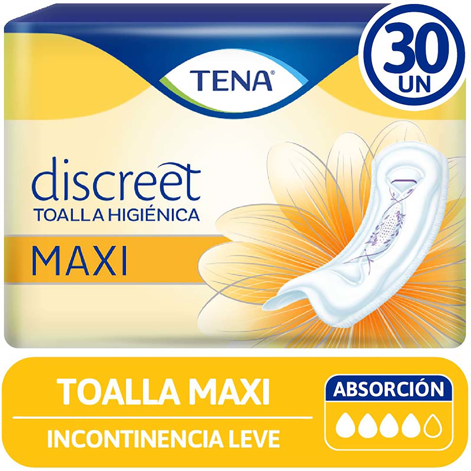 Toalla Incontinencia Maxi 30 Un Tena