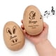 thumbnail image 1 of Sonajero De Huevo De Pascua De Madera Personalizado 6 X 4 Cm, 1 of 7