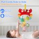 thumbnail image 5 of Asiento de coche de juguete Lynncare Crab para bebés de 0 a 6 meses con clip, 5 of 8