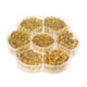 thumbnail image 4 of 1 Caja De Anillos De Salto Chapados En Hierro De Tamaño Mixto Sin Soldar Para Hacer Joyas De Oro, 4 of 4
