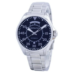 Reloj Hamilton Pilot Day Date Aviation Automatic H64615135 Men'S Watch