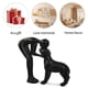 thumbnail image 3 of Estatua de perro, hombre y perro de Friygardcn para decoración del hogar, 3 of 7