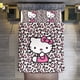 thumbnail image 2 of Pink Leopard Hello Kitty Comforter Set Soft 3 Pcs Twin Bedding Sets Thicken for All Season, 2 of 5