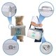 thumbnail image 5 of Caja de Medicamentos HEWEI Extra Grande Portátil con Cerradura 38x22x24 cm, 5 of 8