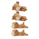 thumbnail image 5 of 4x Adornos De Cervatillo Decoración De Animales De Silicona 2x Style03 Y 2x Style04, 5 of 5