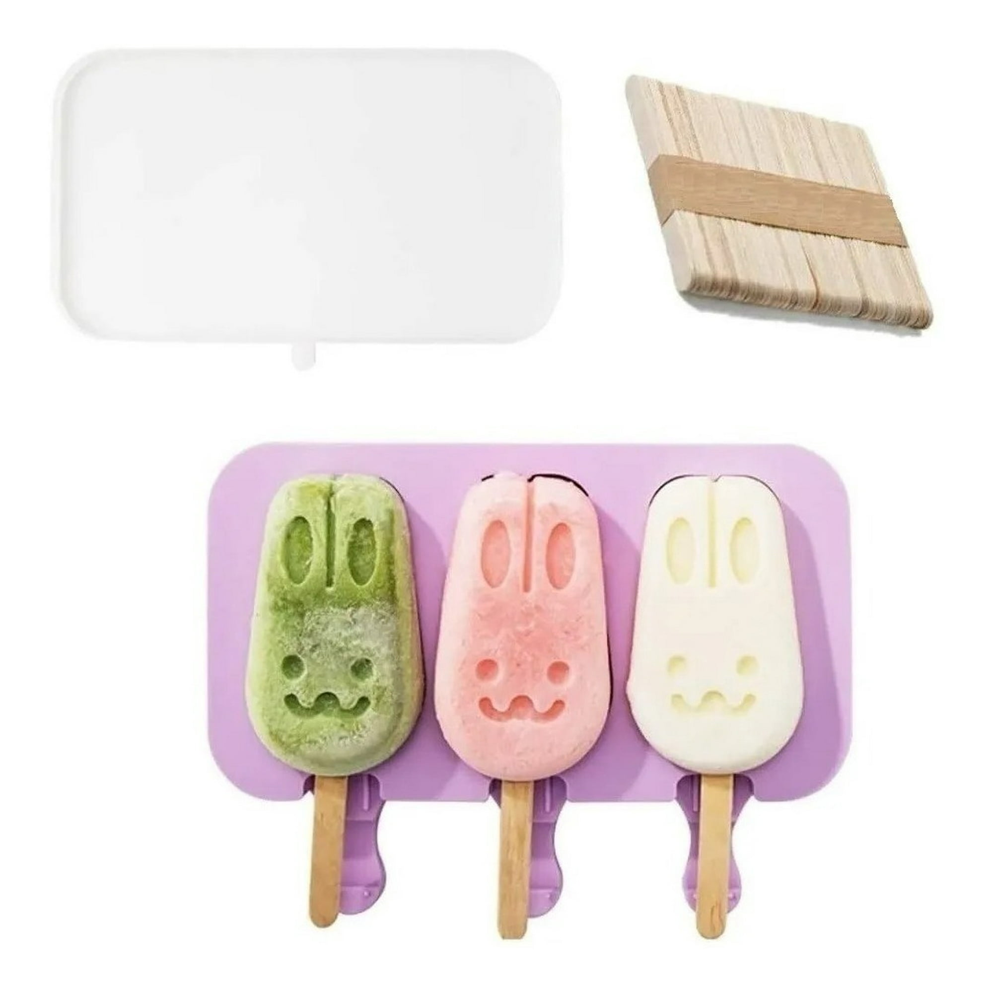 Genérico - Molde De Helado De Silicona Paleta De Helado Cakesicle