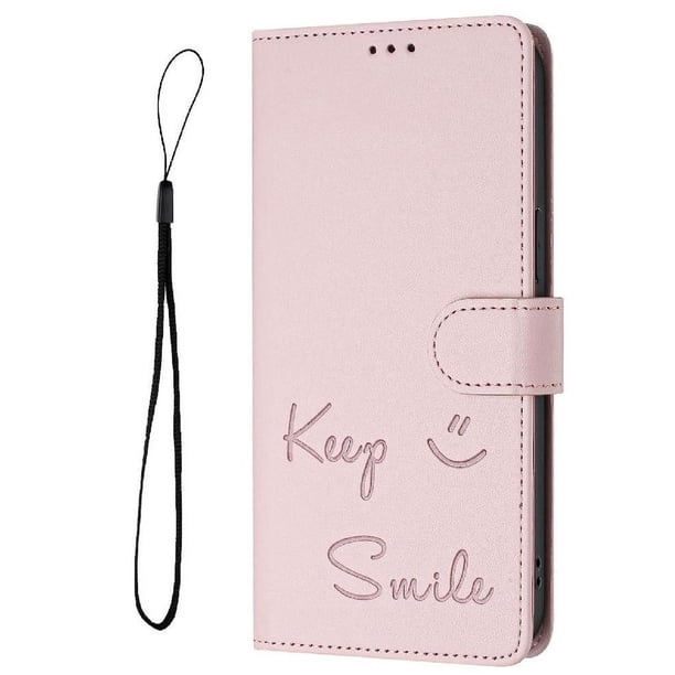 Funda Cartera para Samsung Galaxy S24 FE con Bloqueo RFID, Cierre Magnético y Ranuras Tarjetas Rosa