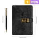 thumbnail image 3 of Cuaderno en blanco ZeriLion A5 con candado - Negro, 3 of 6