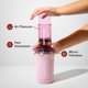 thumbnail image 2 of Cafetera AeroPress Go Plus Kit Portátil Rosa, 2 of 8