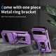 thumbnail image 5 of Funda Armada para Google Pixel 9 Pro XL con Tapa Deslizante y Soporte Magnético Giratorio Morado, 5 of 5