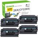 thumbnail image 1 of Cartucho de tóner Aztech compatible para HP 26X CF2 negro 4-Pac, 1 of 7