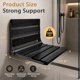thumbnail image 3 of Asiento de Ducha Plegable Koretech de Teca Acero Inoxidable Negro, 3 of 6