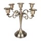 thumbnail image 4 of Candelabro De 5 Brazos De Metal, Candelabro Para Fiestas, Cenas, Bronce, 4 of 5