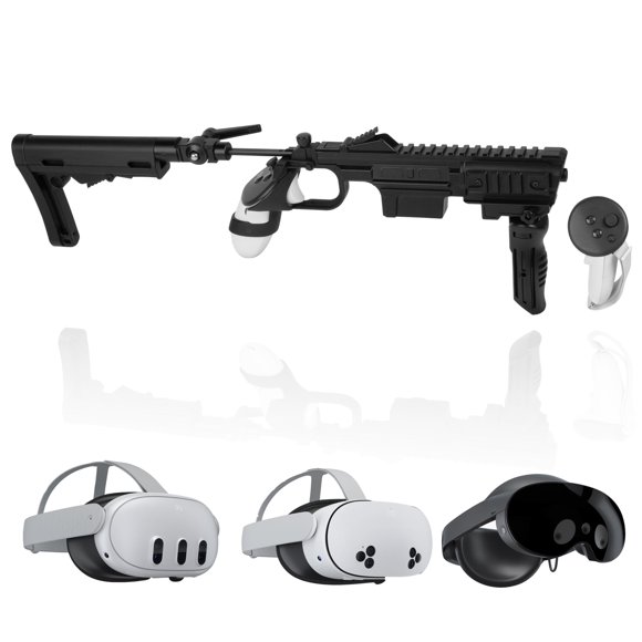 Culata Ajustable y Plegable para Arma VR Voidronix Quest 3 FPS
