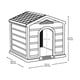 thumbnail image 5 of Casa Para Perro Pequeña Rimax Ubq Taupe De Techo Verde, 5 of 5