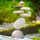 thumbnail image 2 of Escultura Ancient Graffiti: Cairn de Equilibrio de Ocho Piedras, 2 of 6