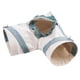 thumbnail image 3 of Hamster Hideout Hábitat Portátil Túnel De Conejillo De Indias Para Mascotas Peque?as Hurón Rata L Azul, 3 of 5