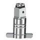 thumbnail image 1 of Adaptador De Llave Eléctrica Convertidor Pieza De Repuesto Accesorios Adaptador De Acero Argent 48x37x37mm, 1 of 3