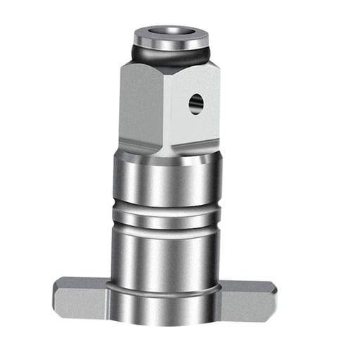 Ioensy - Adaptador De Llave Eléctrica Convertidor Pieza De Repuesto Accesorios Adaptador De Acero Argent 48X37X37Mm