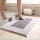 thumbnail image 2 of REGALWOVEN Alfombras de Baño Absorbentes de Secado Rápido Alfombra de Baño Peluda y Esponjosa Antideslizante Resistentes para Ducha Esenciales para el Hogar Gris 16" x 24", 2 of 7