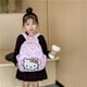 thumbnail image 3 of Sanrioed Anime Hello Kitty Cinnamoroll My Melody Kuromi Cute Kid Backpack Kawaii Cartoon Leather Mini School Bag Holiday Gift, 3 of 3