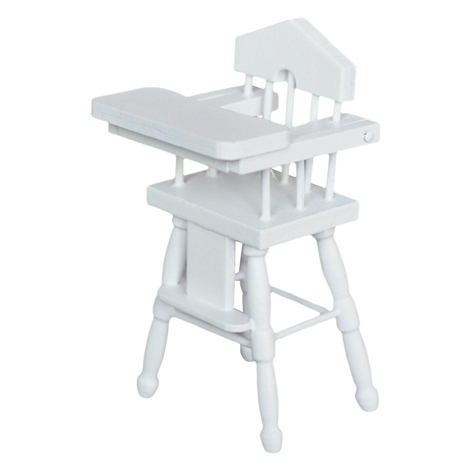 Bothyi - 1/12 Muñeca Trona Muebles Modelo Juguetes Para Cocina Sala De Estar Dormitorio