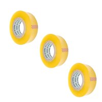 Genérico - Pack 3 Cintas Embalaje Transparente 300 Mtrs Reales 48Mm