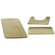 thumbnail image 3 of Alfombra De Baño De 3 Uds, Alfombra Suave De Poliéster Para Sala De Estar, Decoración De Dormitorios, Verde, 3 of 3