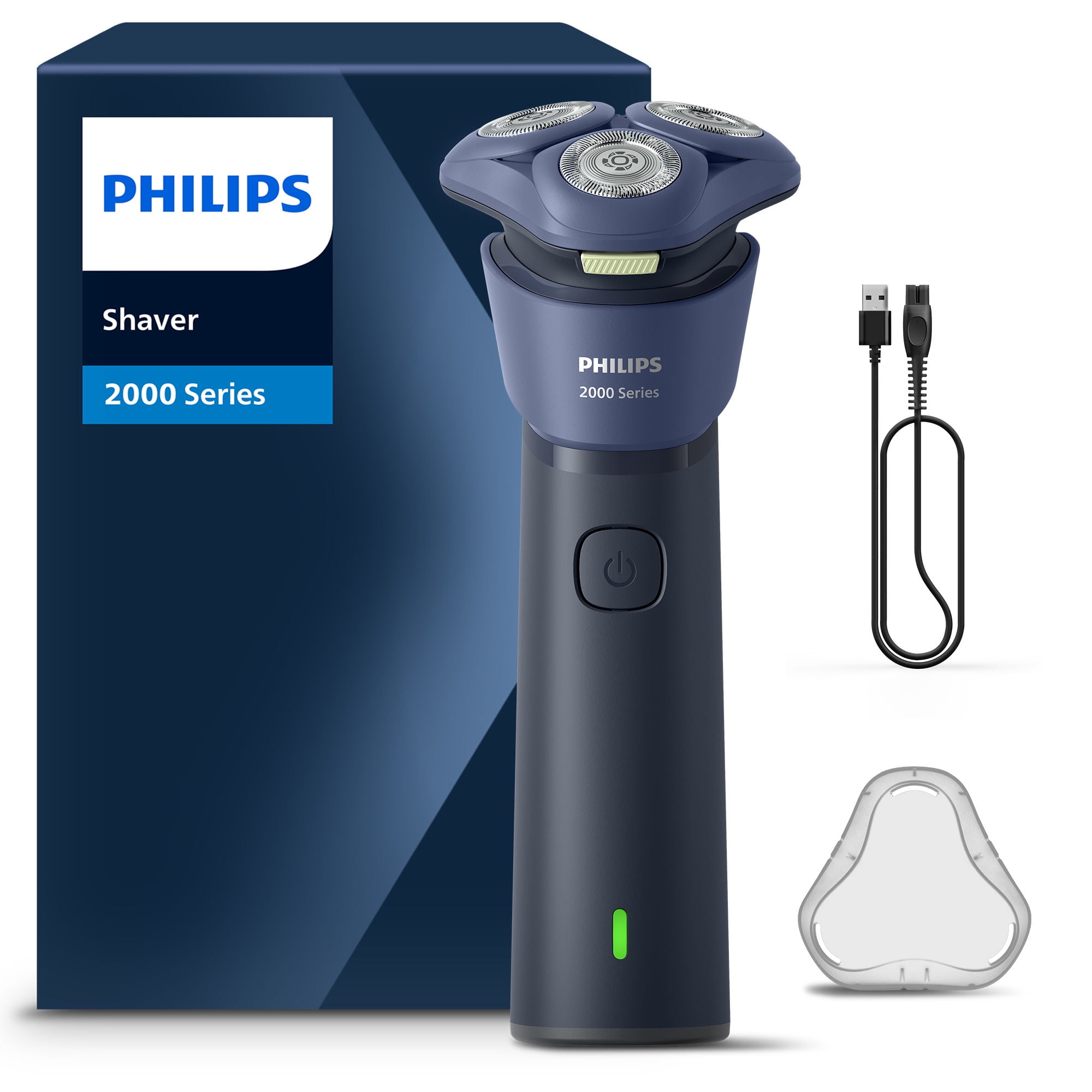 Afeitadora Philips Shaver Serie 2000 S2885/00 Flex-3D Azul