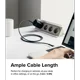 thumbnail image 4 of Cable Ringke Carga Rápida USB-C a USB-C (1.2m) Negro, 4 of 8