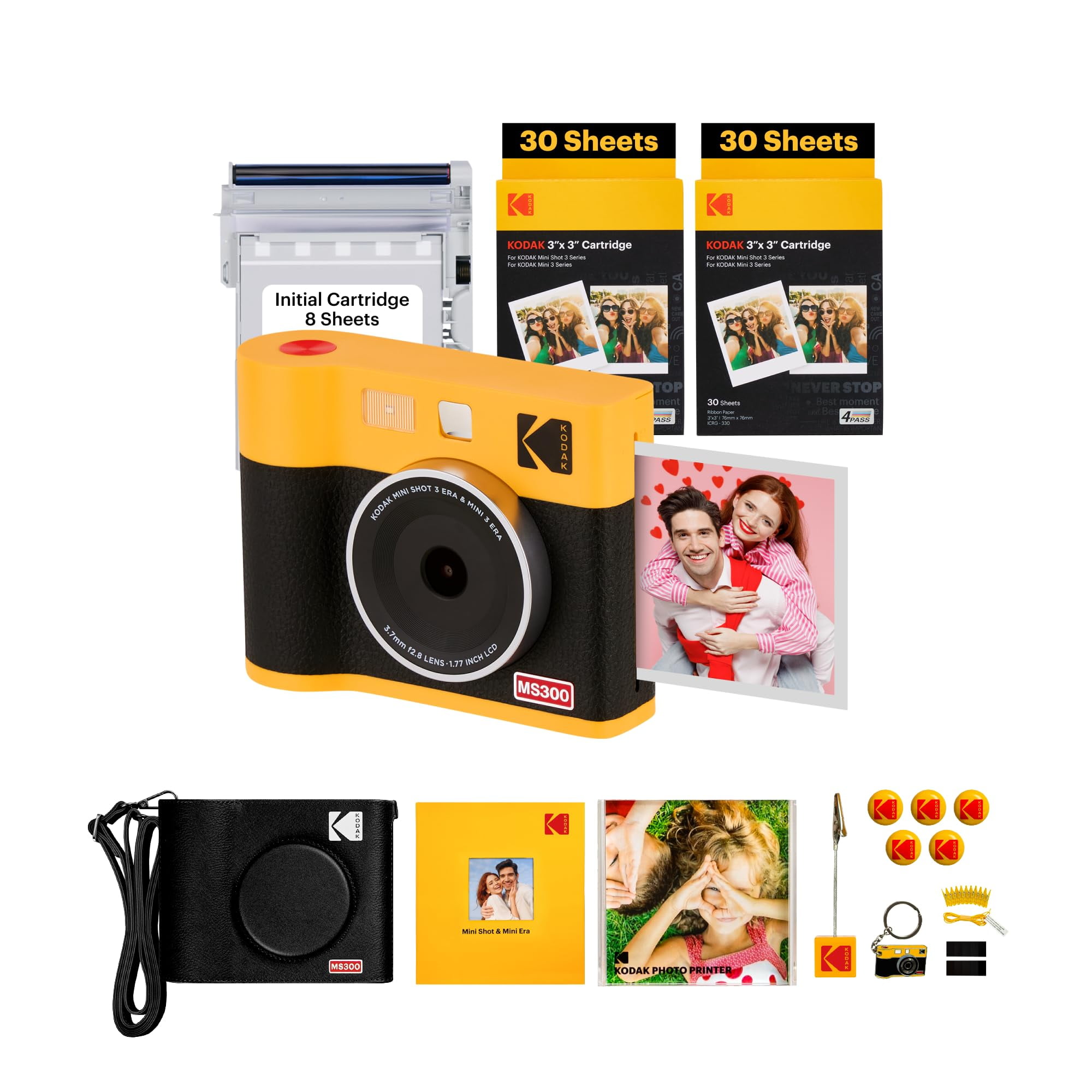 Cámara Instantánea E Impresora Fotográfica Kodak Mini Shot 3 Era