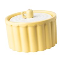 Ioensy - Fuente Para Beber Para Mascotas, Dispensador De Agua Sin Fugas Para Múltiples Mascotas, Perros, Gatitos, Amarillo