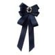 thumbnail image 2 of Corbatas Preatadas Con Lazo Para Mujer, Corbata Elegante Para Uniforme De Estudiante, Regalos, Azul Marino, 2 of 5