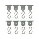 thumbnail image 4 of Clips Para Toldo, Se Desliza En El Canal Del Toldo, Soporte Para Luz De Fiesta, Orificios Dobles, 8 Piezas, 4 of 5