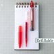 thumbnail image 4 of Bolígrafos con ruedas PILOT Precise V10 RT, tinta roja, 1 mm, paquete de 12, 4 of 6