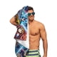 thumbnail image 5 of Mega Man Toalla de playa de secado rápido con diseño temático, regalo para mujeres y niñas, ideal para cumpleaños, fans, amantes de la música, uso en la playa o al aire libre, 78 × 150 cm, 5 of 6