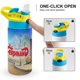 thumbnail image 4 of Ferdinand Botella de Agua con Tapa Pop Top de Un Toque, Acero Inoxidable, a Prueba de Fugas, para Deportes, Botella Infantil azul 12 oz, 4 of 6