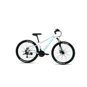 Bicicleta Totem Mtb Aro 26 Modelo Y650 Blanco Celeste
