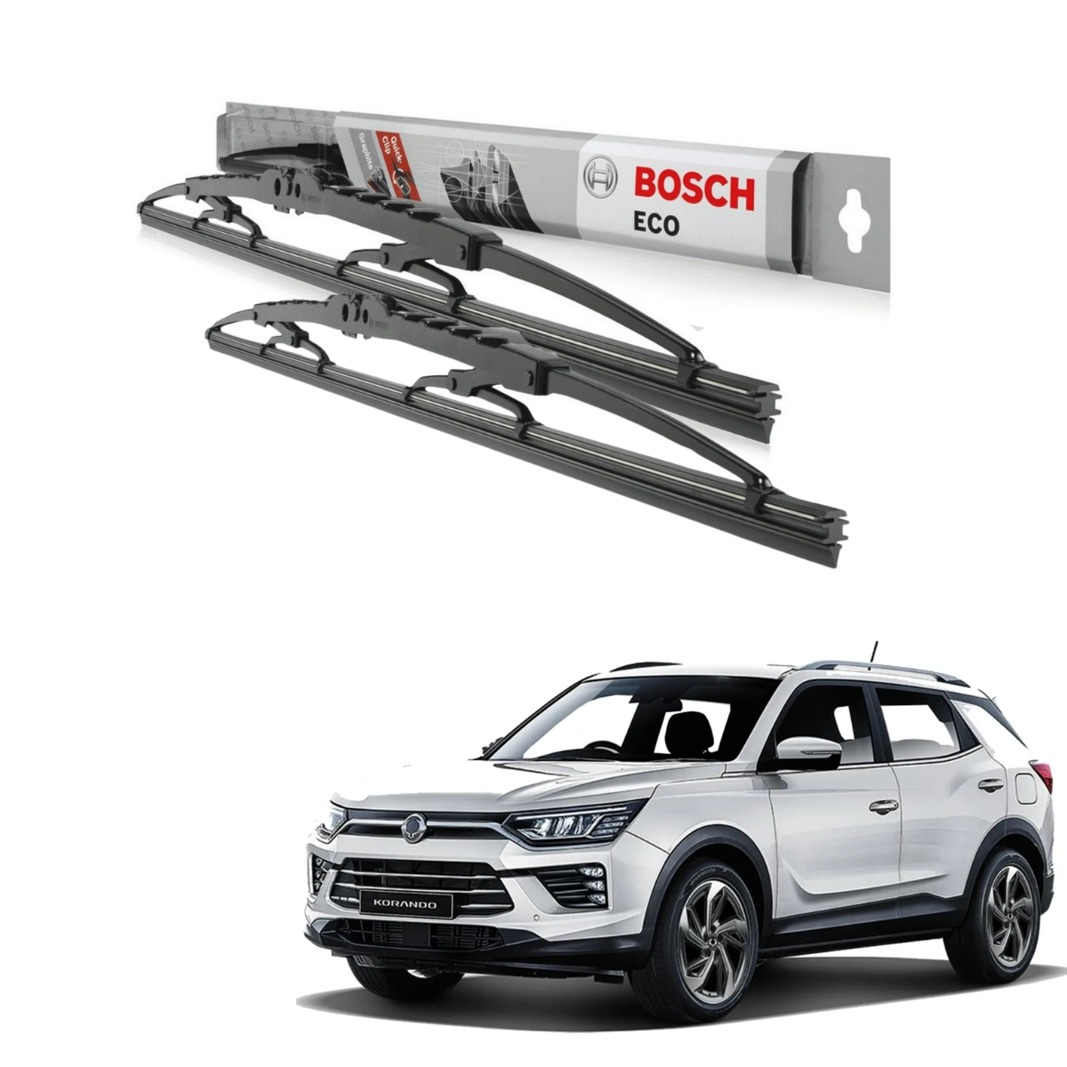 Plumillas Bosch Eco Para Ssangyong Korando 2021-2024