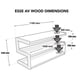 thumbnail image 4 of Rack para Equipos Hi-Fi A/V Norstone ESSEAVWN, 4 of 4
