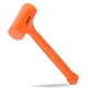 thumbnail image 1 of Dead Blow Hammer Neiko 02848A, 1,36 kg, unibody, color naranja neón moldeado, 1 of 7