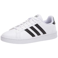 Zapato Adidas Grand Court Para Mujer Blanco/Negro/Blanco, Talla 7